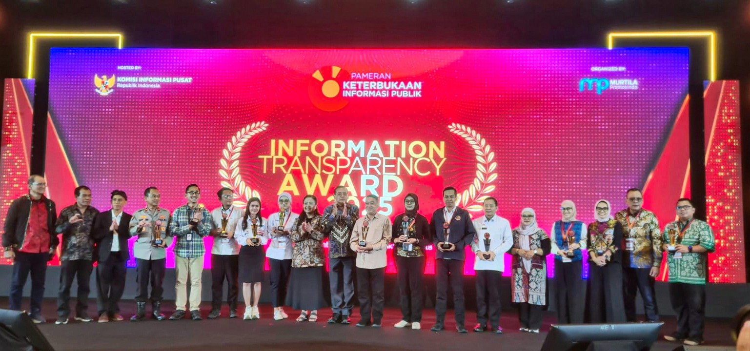 badan publik pemenang Information Transparency Award 2025/Foto : Dok. KIP