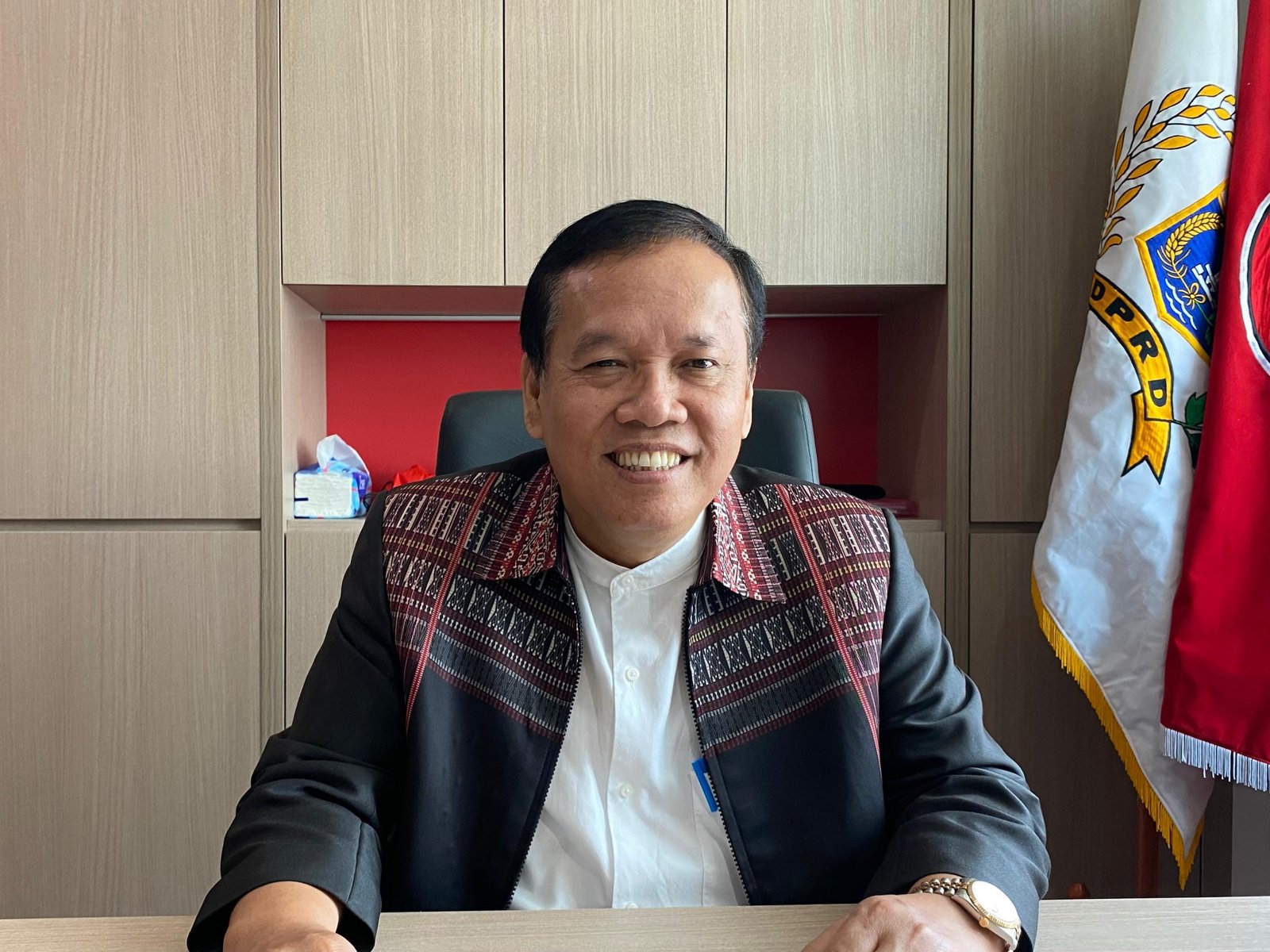 Anggota Komisi A DPRD DKI Jakarta dari fraksi PDI Perjuangan, Manuara Siahaan/Foto Fifi Abdurahman
