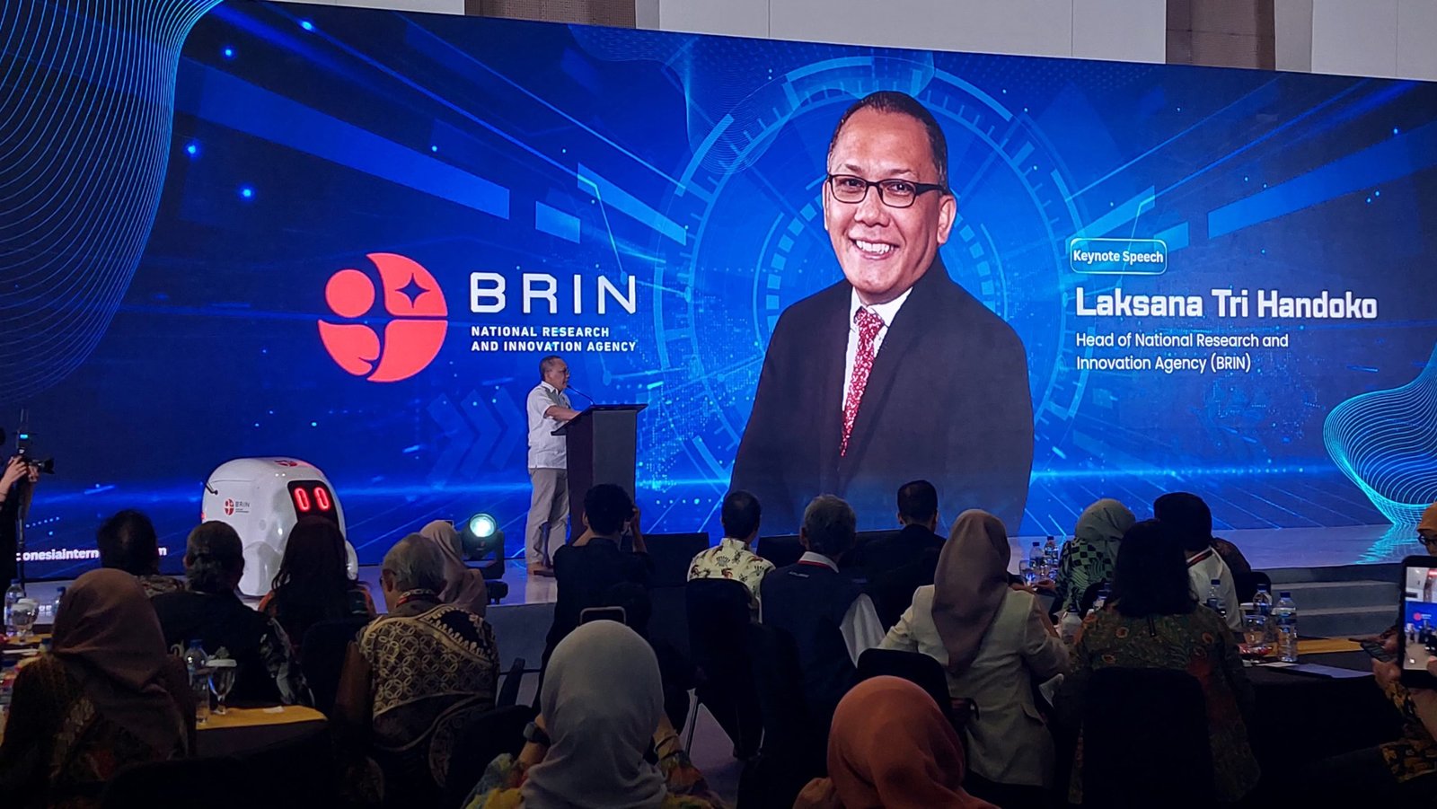 Kepala BRIN: INARI Expo 2025 Fokus ke AI Untuk Perkuat Industri Nasional/Foto : GPriority (Nindya Farhah Azzahrah)