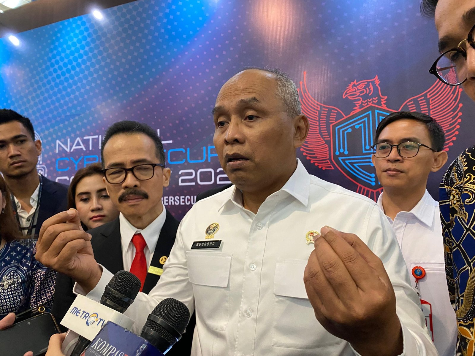 Kepala Badan Siber dan Sandi Negara (BSSN), Letjen TNI (Purn) Nugroho Sulistyo Budi/Foto Fifi Abdurahman