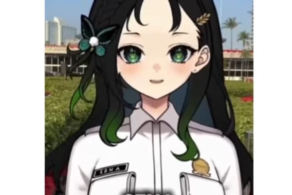 DPD RI perkenalkan ASN digital pertama berbentuk Vtuber bernama Sena/Foto Tangkapan Layar Instagram)