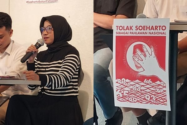 ICW: Pemberian Gelar Pahlawan Nasional Untuk Soeharto Jadi Ide yang Sangat Absurd/Foto : GPriority (Nindya Farhah Azzahrah)
