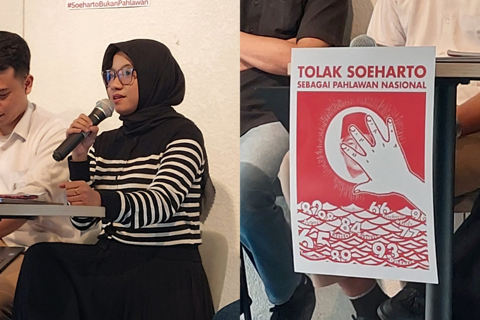 ICW: Pemberian Gelar Pahlawan Nasional Untuk Soeharto Jadi Ide yang Sangat Absurd/Foto : GPriority (Nindya Farhah Azzahrah)