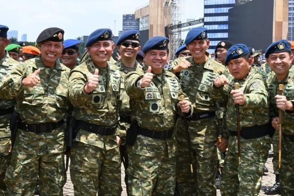 PDL baru TNI berwarna sage green/Foto : DOk. Instagram @kosek_4jkt