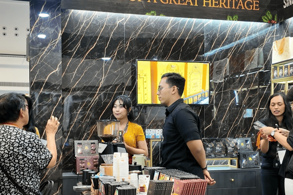 salah satu booth di Cafe Brasserie Expo 2025/Foto : GPriority (Rizky Dimuharram)