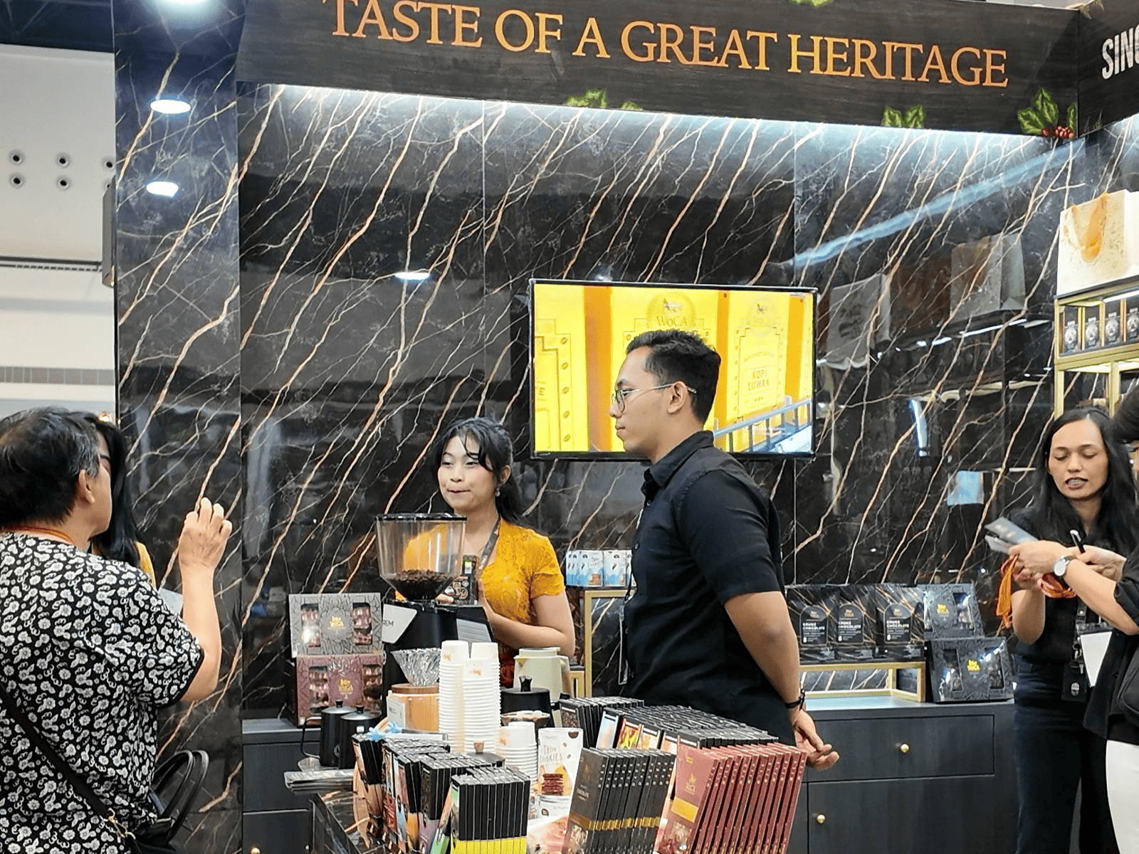 salah satu booth di Cafe Brasserie Expo 2025/Foto : GPriority (Rizky Dimuharram)