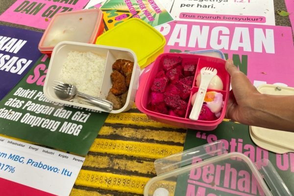API menyatakan program Makan Bergizi Gratis (MBG) sarat dengan potensi korupsi/Foto Fifi Abdurahman