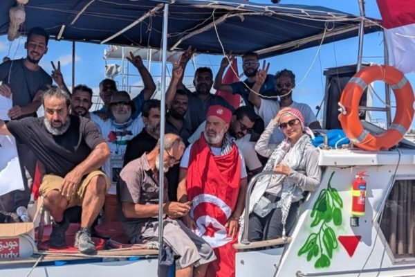 Salah satu kapal yang membawa bantuan kemanusiaan ke Gaza, Palestina/Foto Instagram Wanda Hamidah