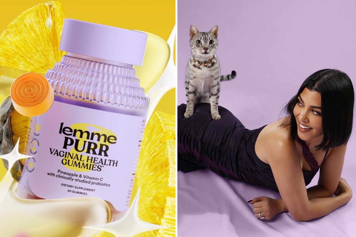 Lemme Purr, produk suplemen permen milik Kourtney Kardashian/Foto : Dok. The US Sun