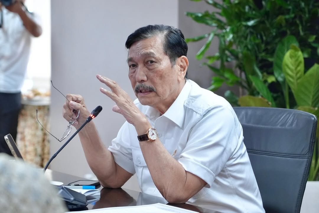Luhut Akui Terbitkan Izin Bandara IMIP Morowali/Foto : Dok. Instagram/luhut.pandjaitan