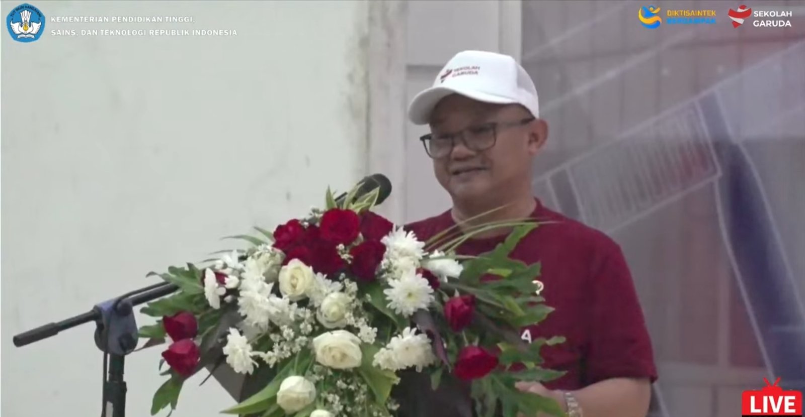 Mendikdasmen, Abdul Mu'ti resmi meluncurkan dan mengenalkan program Sekolah Garuda/Foto Tangkapan Layar YouTube Kemensaintik