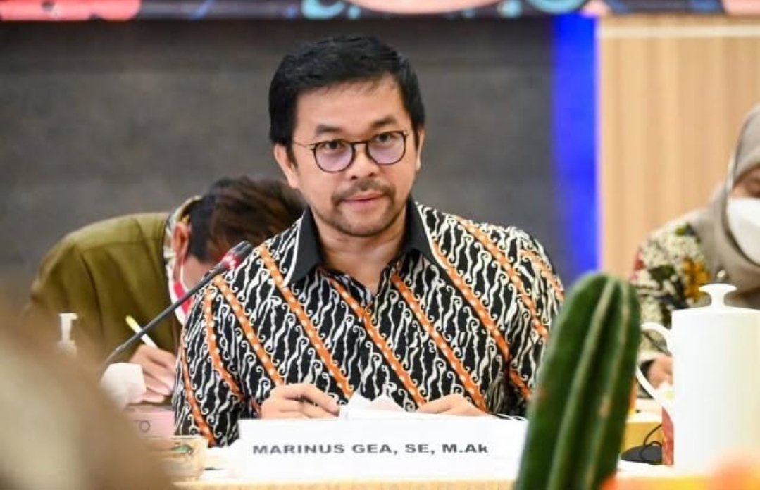 Anggota Komisi XIII DPR RI, Marinus Gea. Foto: Instagram/pdiperjuangan