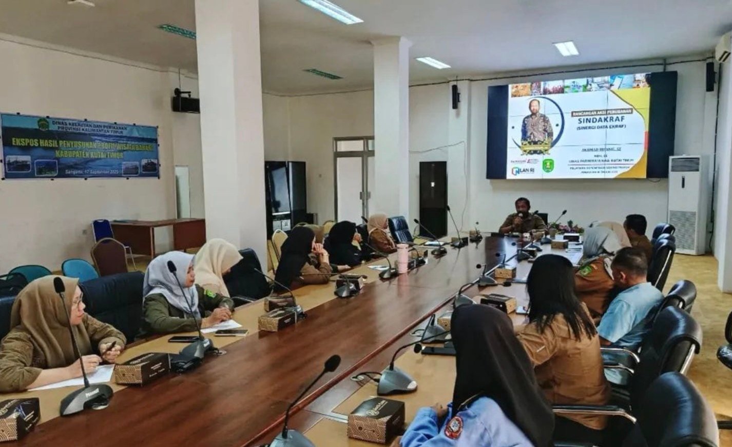 SINDaKRAF 2025 milik Dinas Pariwista Kutai Timur (Kutim) resmi diluncurkan pada Senin (12/10). Foto: dok.Pemkab Kutim