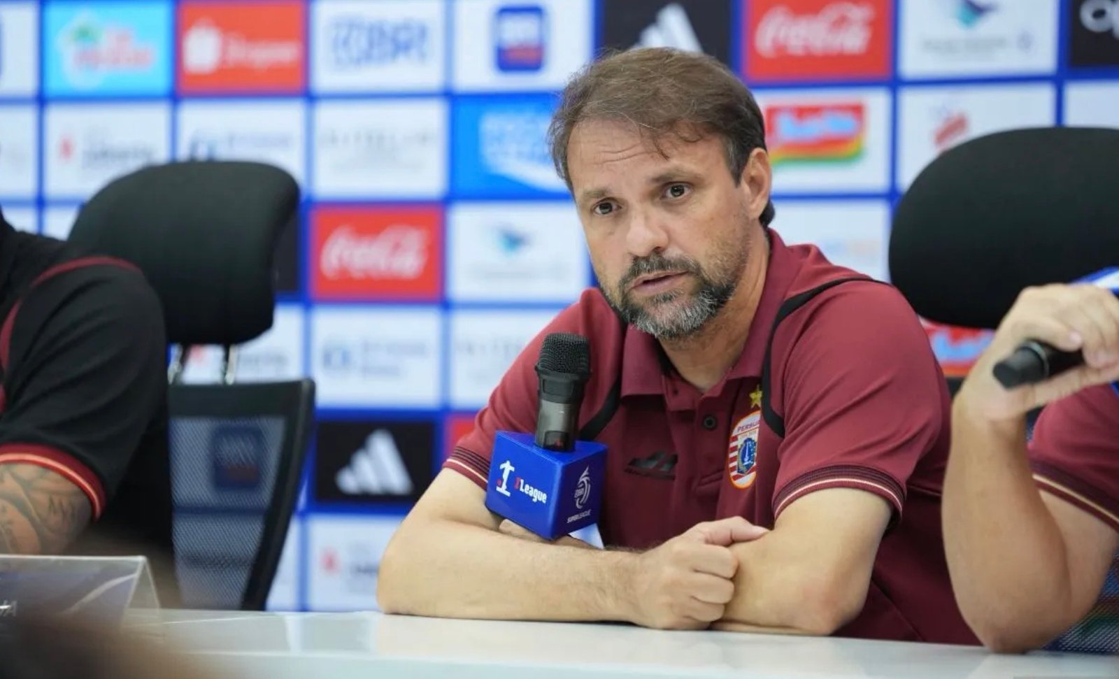 Pelatih Persija Jakarta, Mauricio Souza. Foto: dok.Persija