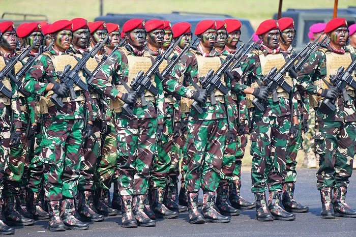 Persyaratan masuk TNI diperbarui, tinggi badan minimal 158 cm, usia maksimal 24 tahun/Foto : Dok. indonesiadefense