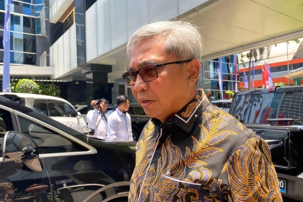 Ketua KPK Setyo Budiyanto di Kementerian Hukum dan HAM, Senin (6/10)/Foto Fifi Abdurahman