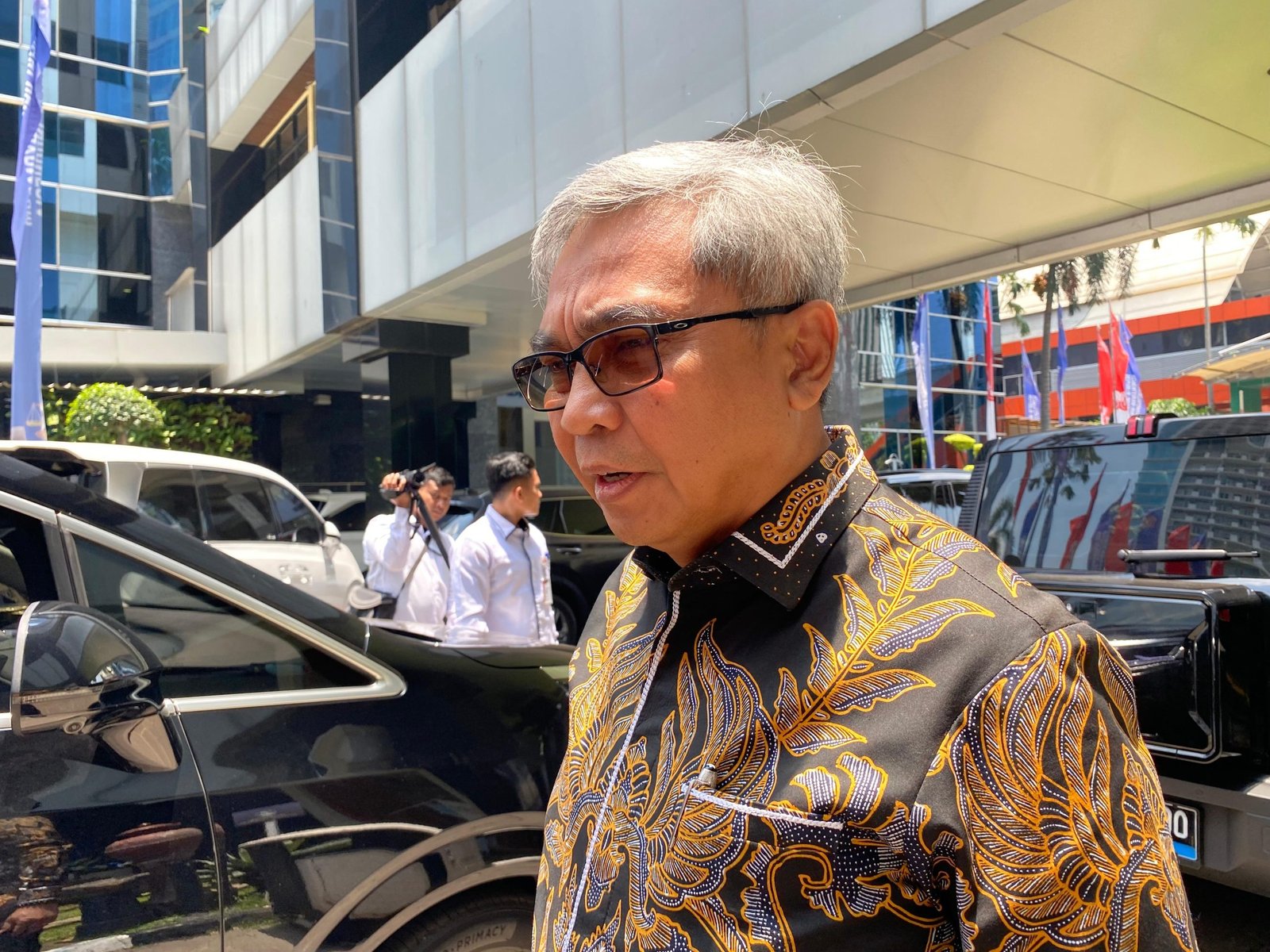 Ketua KPK Setyo Budiyanto di Kementerian Hukum dan HAM, Senin (6/10)/Foto Fifi Abdurahman