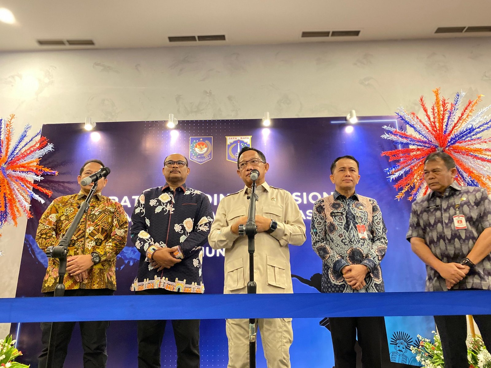 Mendagri Tito Karnavian aampaikan tiga pesan penting ke para inspektorat di seluruh Indonesia/Foto Fifi Abdurahman