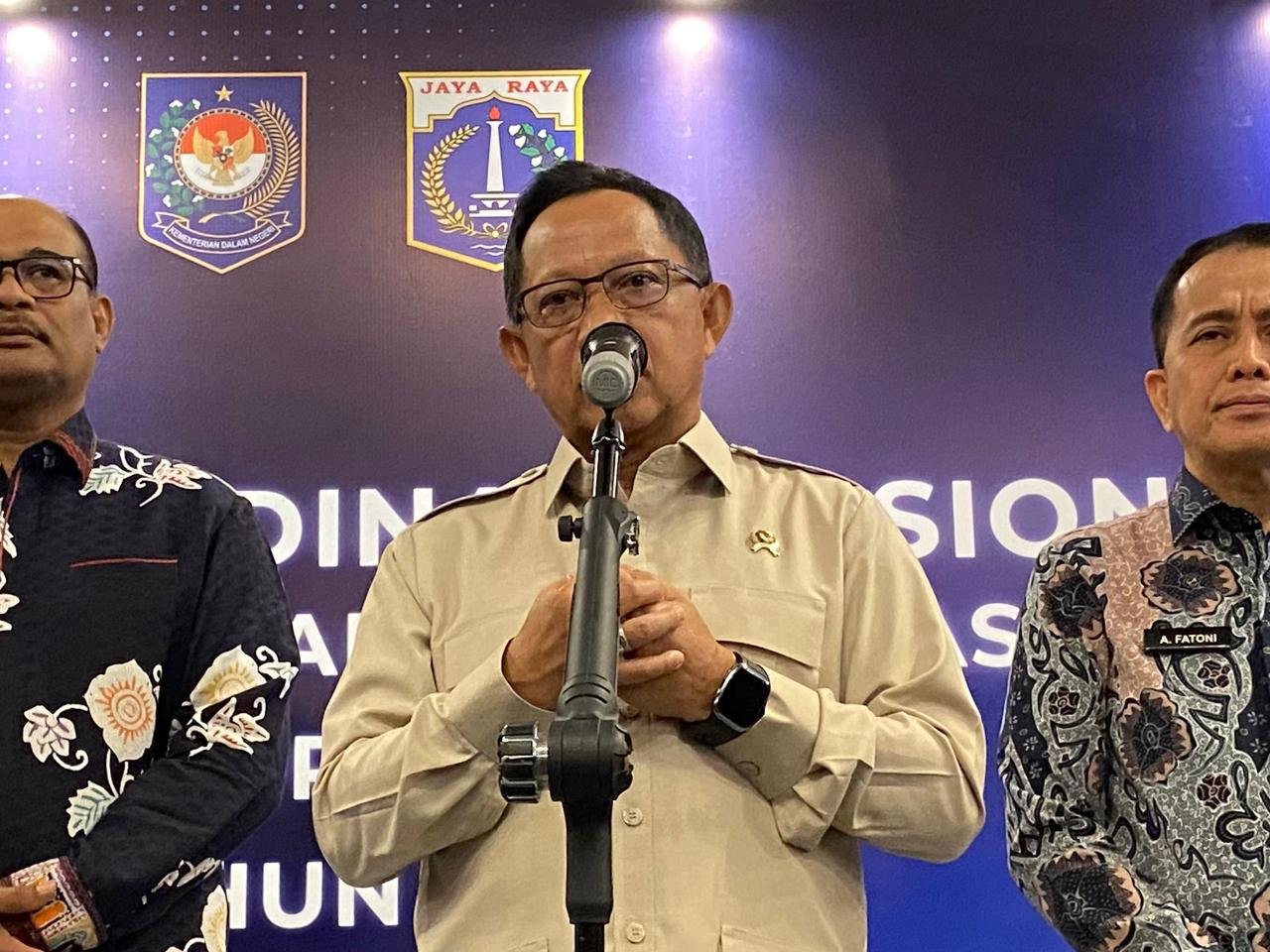 Mendagri Tito Karnavian angkat bicara terkait penolakan sejumlah kepala daerah atas kebijakan pemotongan TKD/Foto Fifi Abdurahman