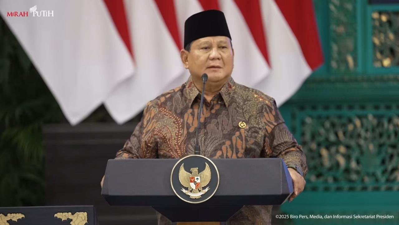 Demi Pulihkan Hutan di Brasil, Prabowo Sumbang Rp16,6 Triliun/Foto : YouTube Sekretariat Presiden
