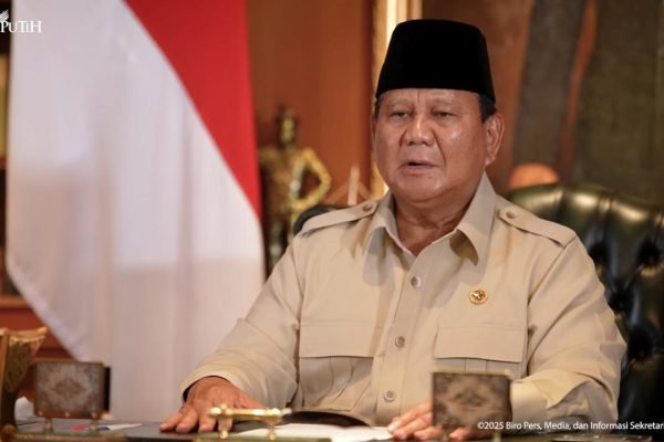 Presiden Prabowo Subianto ucapan selamat Hari Santri Nasional 1447 Hijriah/Foto Tangkapan Layar YouTube Sekretariat Presiden