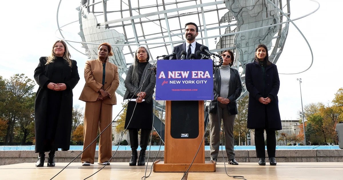 Wali Kota New York Zohran Mamdani saat menunjukkan/Foto : Dok. Reuters