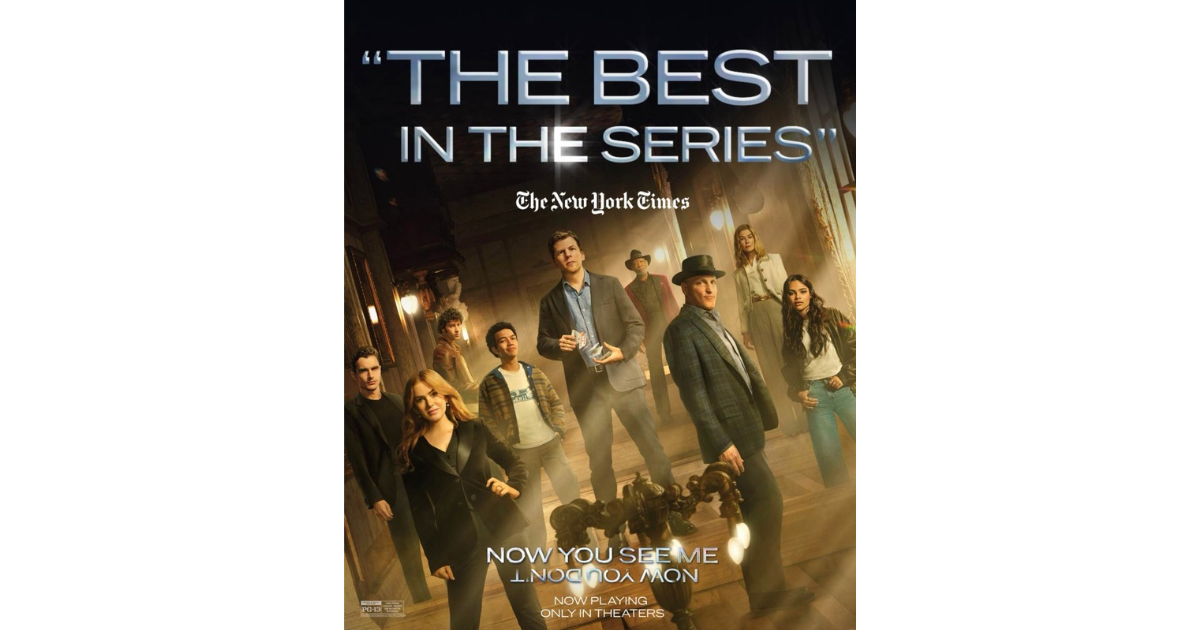 Poster film "Now You See Me: Now You Don’t". Foto: Instagram/nowyouseeme