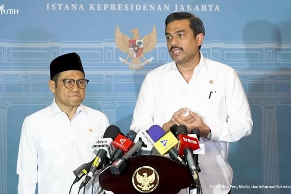 Menteri UMKM Maman Abdurrahman usai bertemu Presiden Prabowo Subianto di Istana Negara/Foto Tangkapan Layar YouTube Sekretariat Presiden