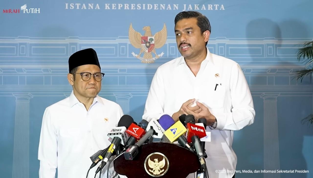 Menteri UMKM Maman Abdurrahman usai bertemu Presiden Prabowo Subianto di Istana Negara/Foto Tangkapan Layar YouTube Sekretariat Presiden