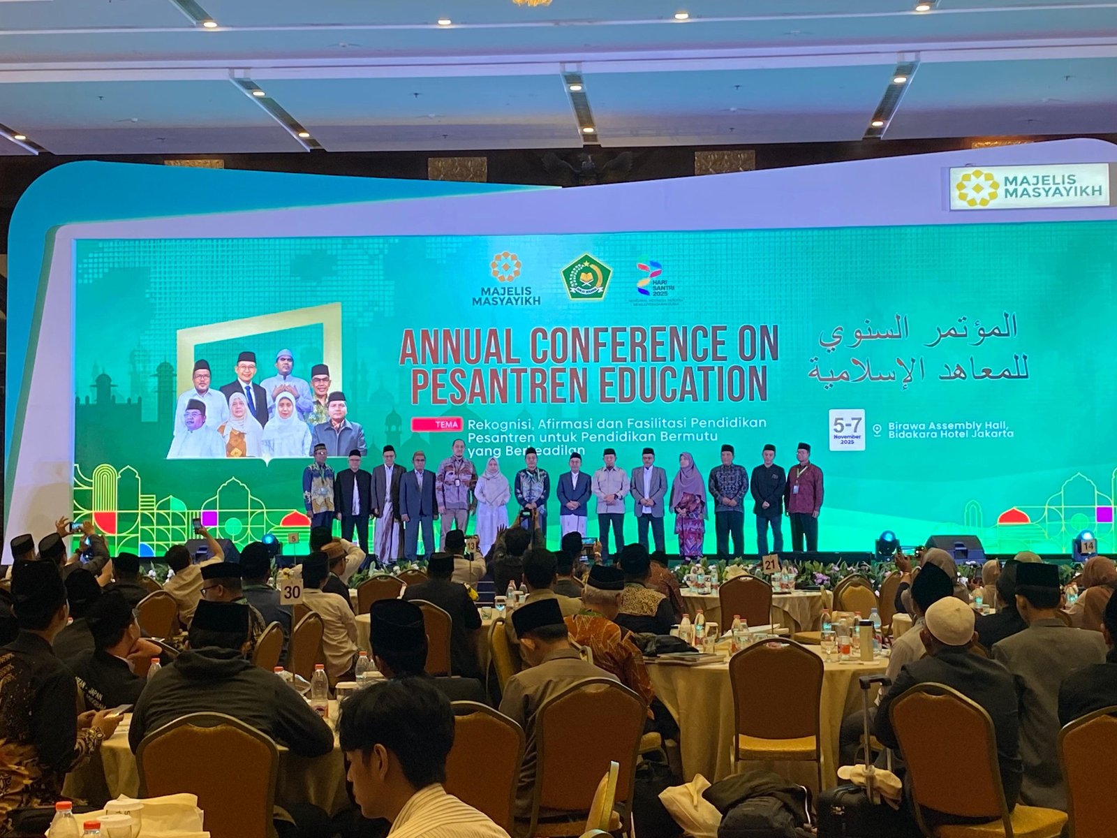 Kemenag bersama dengan Majelis Masyayikh gelar Annual Conference on Pesantren Education di Jakarta selama tiga hari, Rabu–Jumat (5–7/11)/Foto Fifi Abdurahman