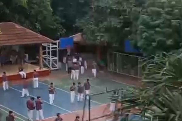 Terjadi ledakan di SMA Negeri 72, Kelapa Gading Barat, Jakarta Utara, hari ini, Jumat (7/11)/Foto Istimewa