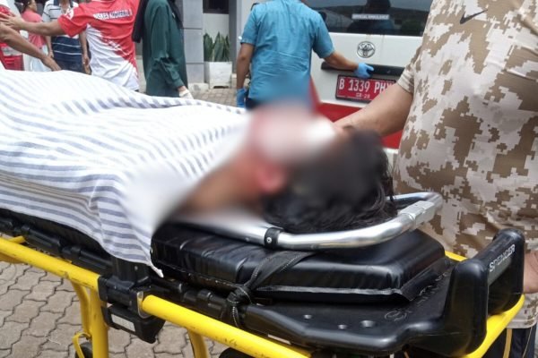 Salah satu korban ledakan di SMA 72 Kelapa Gading, Jakarta. Foto: dok.pribadi