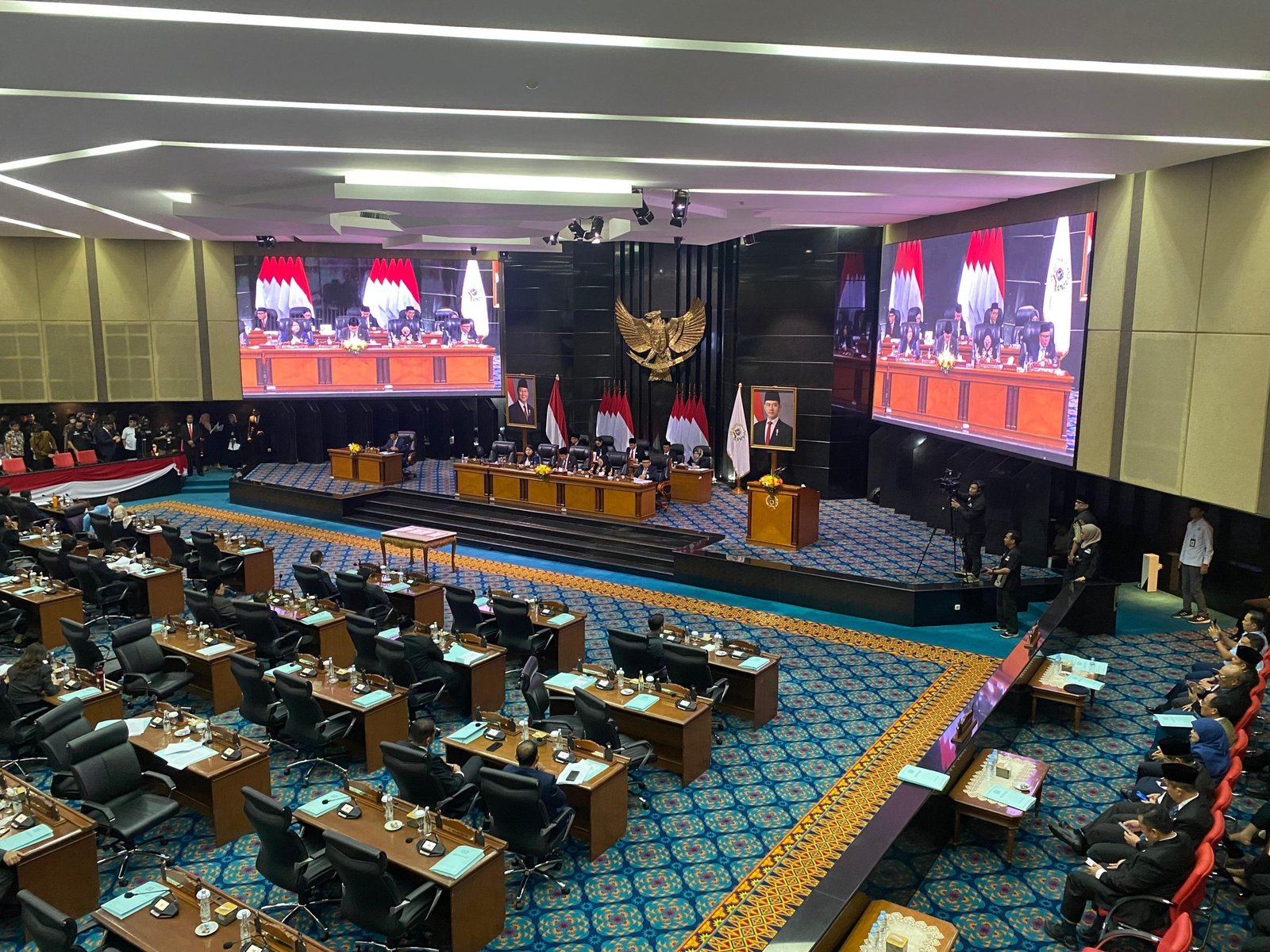 Rapat paripurna penetapan Rancangan APBD 2026/Foto Fifi Abdurahman