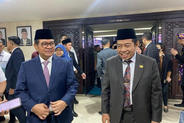 Gubernur DKI Jakarta, Pramono Anung dan Ketua DPRD DKI Jakarta, Khoirudin/Foto Fifi Abdurahman