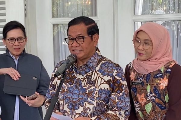 Gubernur DKI Jakarta, Pramono Anung sebut pelaku ledakan SMA N 72 Jakarta bukan korban bullying/Foto Fifi Abdurahman