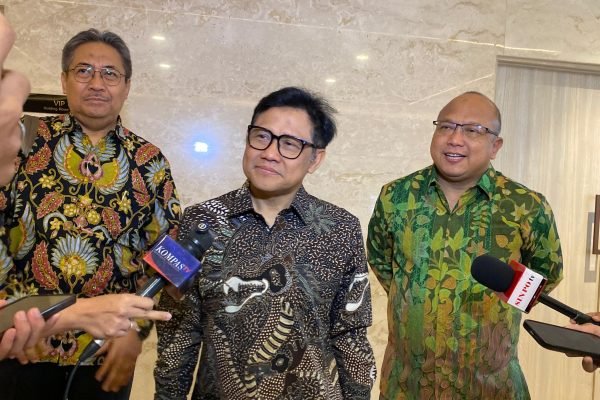 Jakarta, GPriority.co.id - Menteri Koordinator Bidang Pemberdayaan Masyarakat (Menko PM), Muhaimin Iskandar atau Cak Imin di Acara INDEF, Kamis (20/11)/Foto Fifi Abdurahman