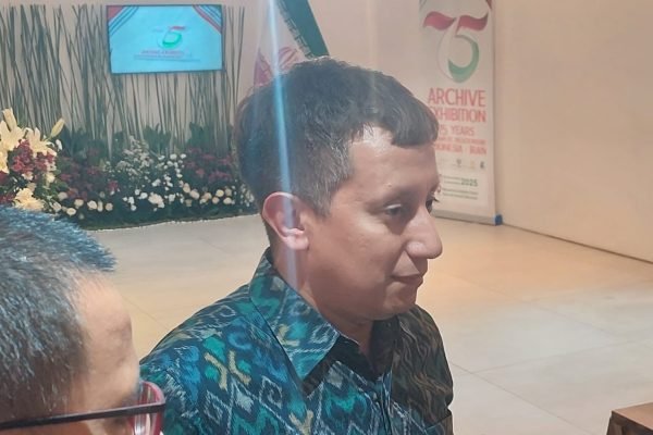 Juru Bicara (Jubir) Kemlu RI, Vahd Nabyl A. Mulachela saat dimintai keterangan oleh wartawan terkait Pencalonan Indonesia Sebagai Presiden Dewan HAM PBB 2026 di Jakarta, Rabu (26/11)/Foto : GPriority (Nindya Farhah Azzahrah)