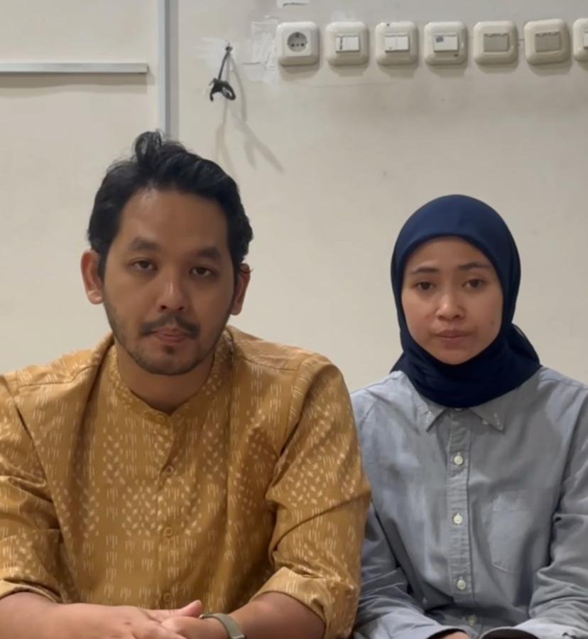 Pasangan suami istri, Alvin Harris dan Anita Dewi minta maaf soal kasus tumbler hilang di KRL/Foto Instagram Alvin Harris