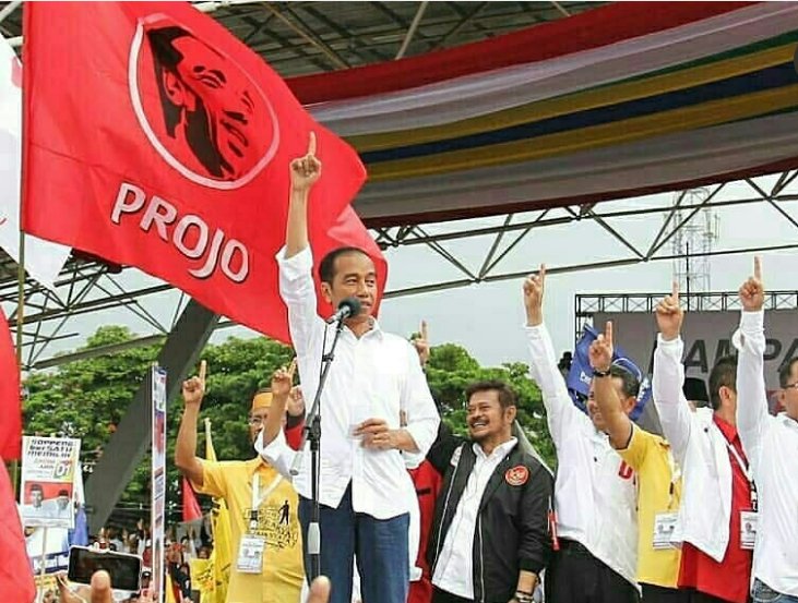 Projo akan ganti logo yang selama ini bergambar wajah Presiden ke-7 RI, Joko Widodo (Jokowi)/Foto Instagram DPP Projo