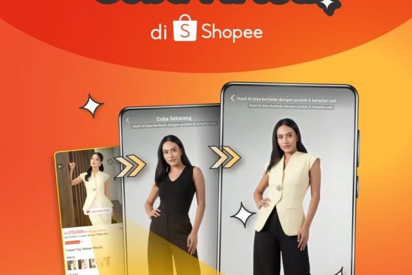 Shopee kenalkan fitur terbaru bernama Coba Virtual Shopee, teknologi berbasis AI/Foto Instagram Shopee