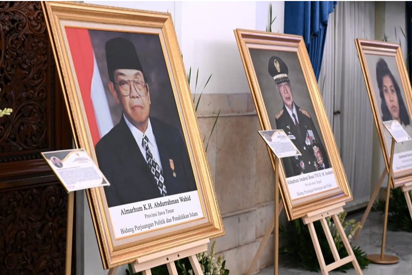 Presiden ke-4 RI, Abdurrahman Wahid (Gus Dur) resmi ditetapkan sebagai Pahlawan Nasional/Foto Instagram @sekretariat.kabinet