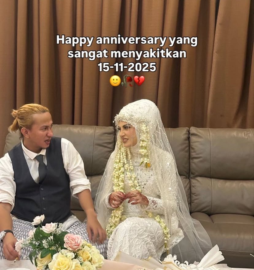 Helwa Bachmid dan Habib Bahar bin Smith saat menikah diam-diam/Foto Instagram @helwabachmid