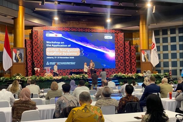 BRIN bekerja sama dengan UI dan UNOOSA menggelar Workshop Teknologi GNSS selama lima hari, dimulai dari Senin-Jumat (17-21/11)/Foto Fifi Abdurahman