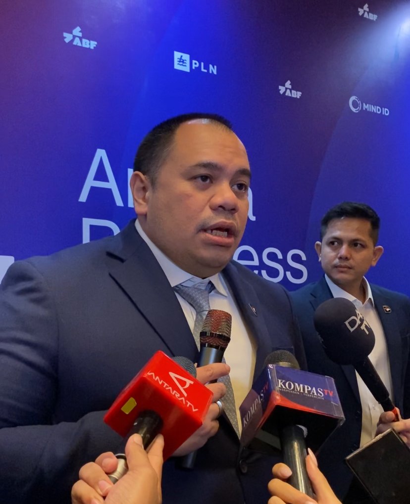 CIO Danantara, Pandu Sjahrir saat sesi diskusi pada acara Antara Business Forum di Jakarta, Rabu (19/11)/Foto Fifi Abdurahman