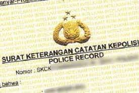 Surat Keterangan Catatan Kepolisian (SKCK)/Foto Polri