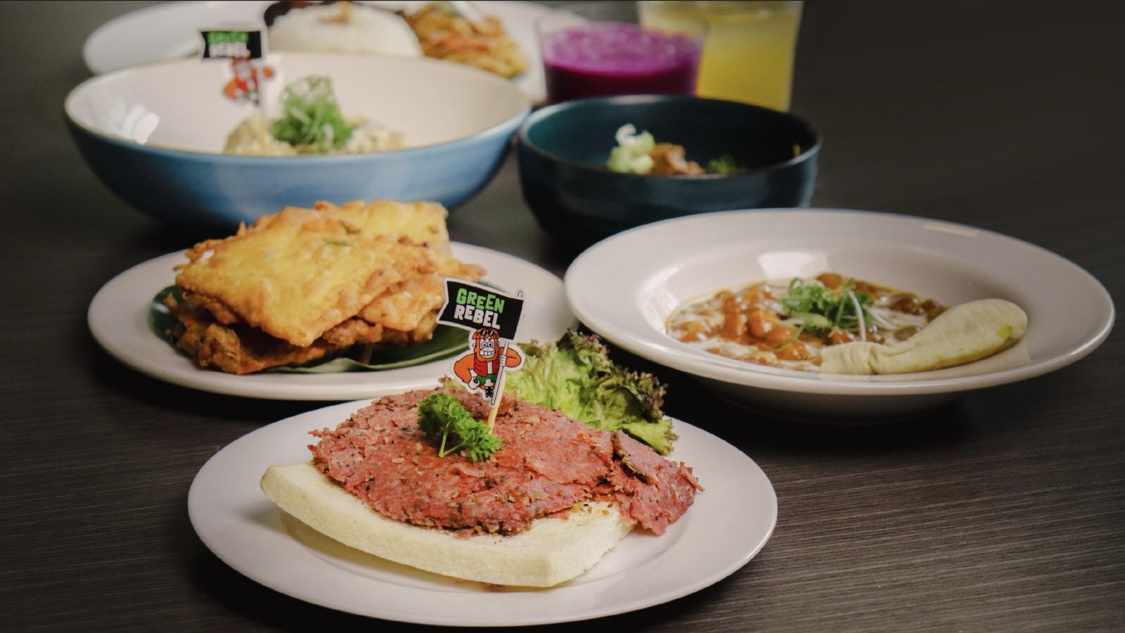 Salah satu menu nabati ramah lingkungan yang dihadirkan di Novotel Jakarta Mangga Dua Square. Foto: dok.novoteljakartamanggaduasquare
