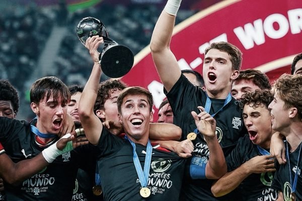 Portugal mengunci trofi pertama di ajang Piala Dunia U-17. Foto: Instagram/fifaworldcup