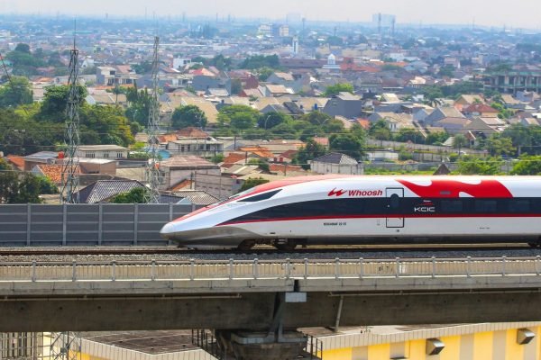 Prabowo Ambisius Proyek Kereta Cepat Whoosh Tembus ke Banyuwangi/Foto : Dok. KCIC