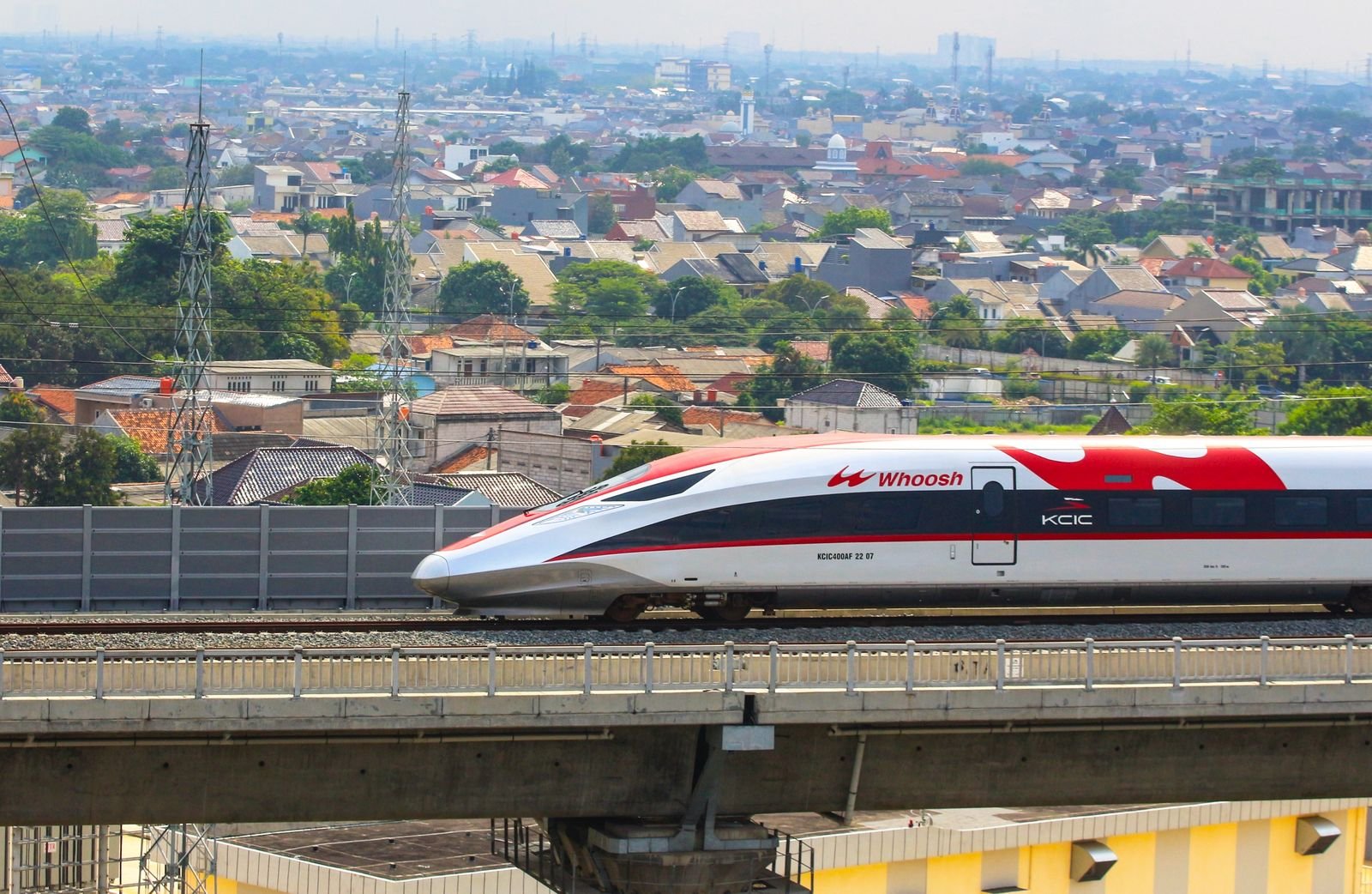 Prabowo Ambisius Proyek Kereta Cepat Whoosh Tembus ke Banyuwangi/Foto : Dok. KCIC