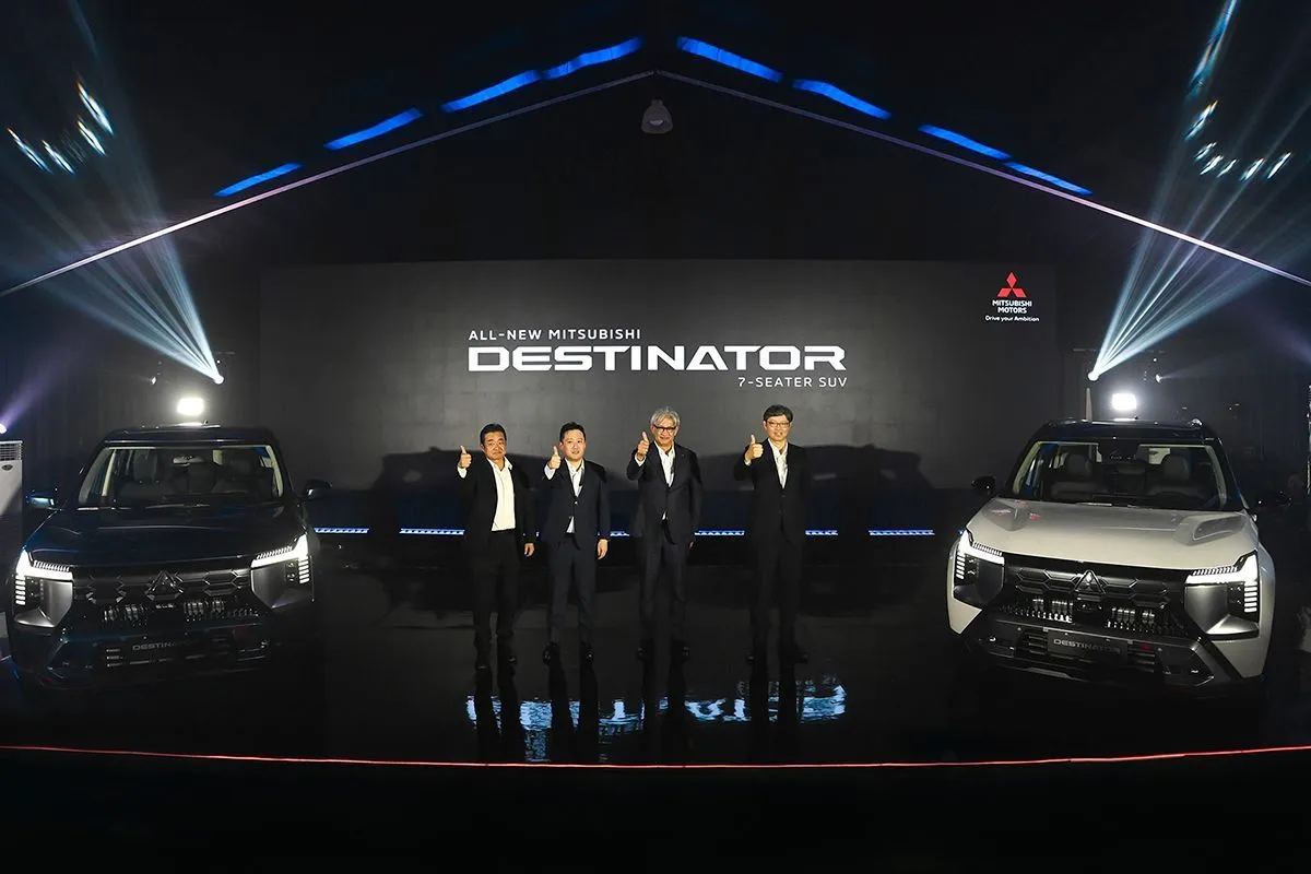 Mitsubishi New Destinator buatan Indonesia resmi meluncur di pasar Filipina. Foto: dok.Mitsubishi